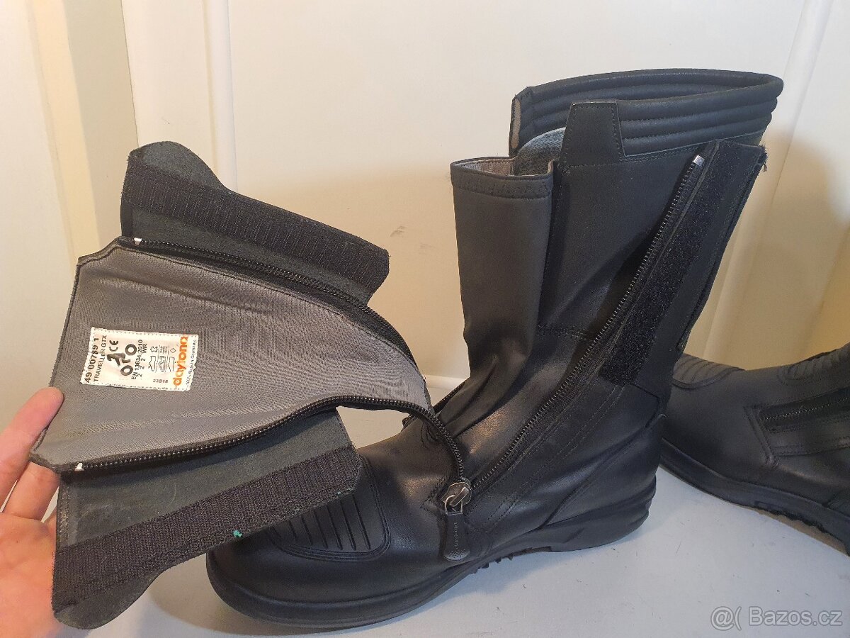 49 DAYTONA Traveller GTX Kožené boty na motorku - 17