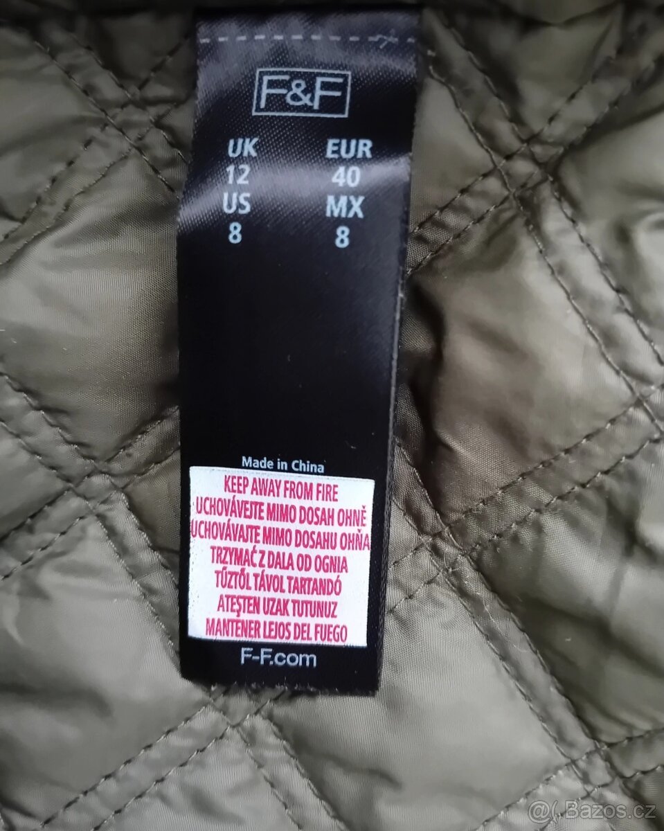 F&F dámská zimní bunda parka vel. M/L - 17