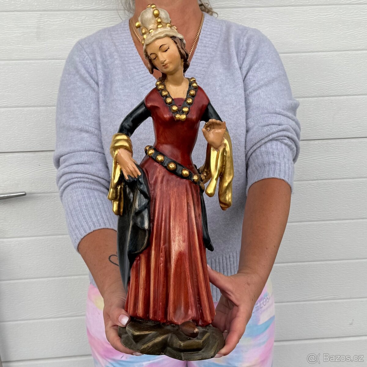 Souprava všech 10 soch Moriskentänzer velké dřevěné - 17