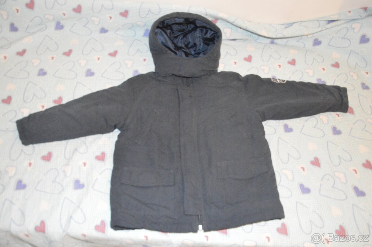 116 122 zimní bunda Kugo Lupilu oteplováky kombinéza - 17