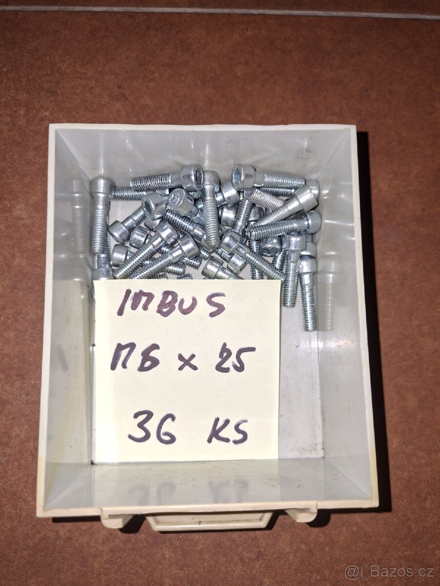 Spojovací materiál šrouby, nýty - 17