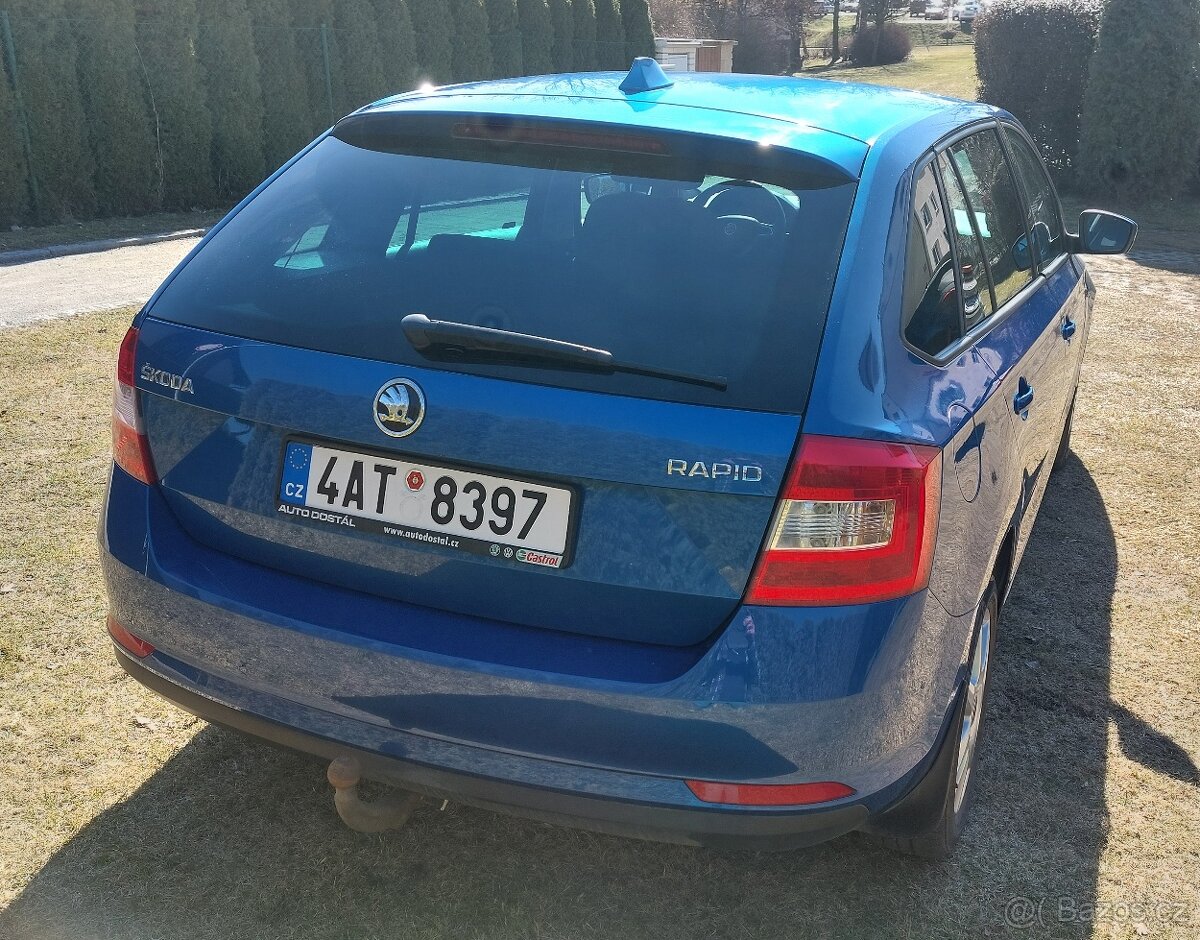 Prodám Škoda Rapid Spaceback ,1,2 TSi - 17