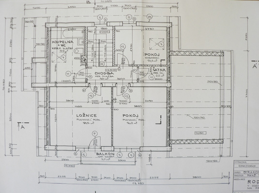BEZDĚDOVICE - nedokončený RD - 17