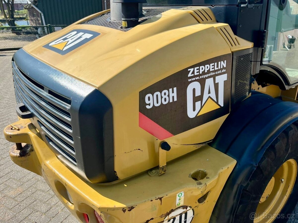 Klouboví nakladač CAT 908H žluté České SPZ - 17