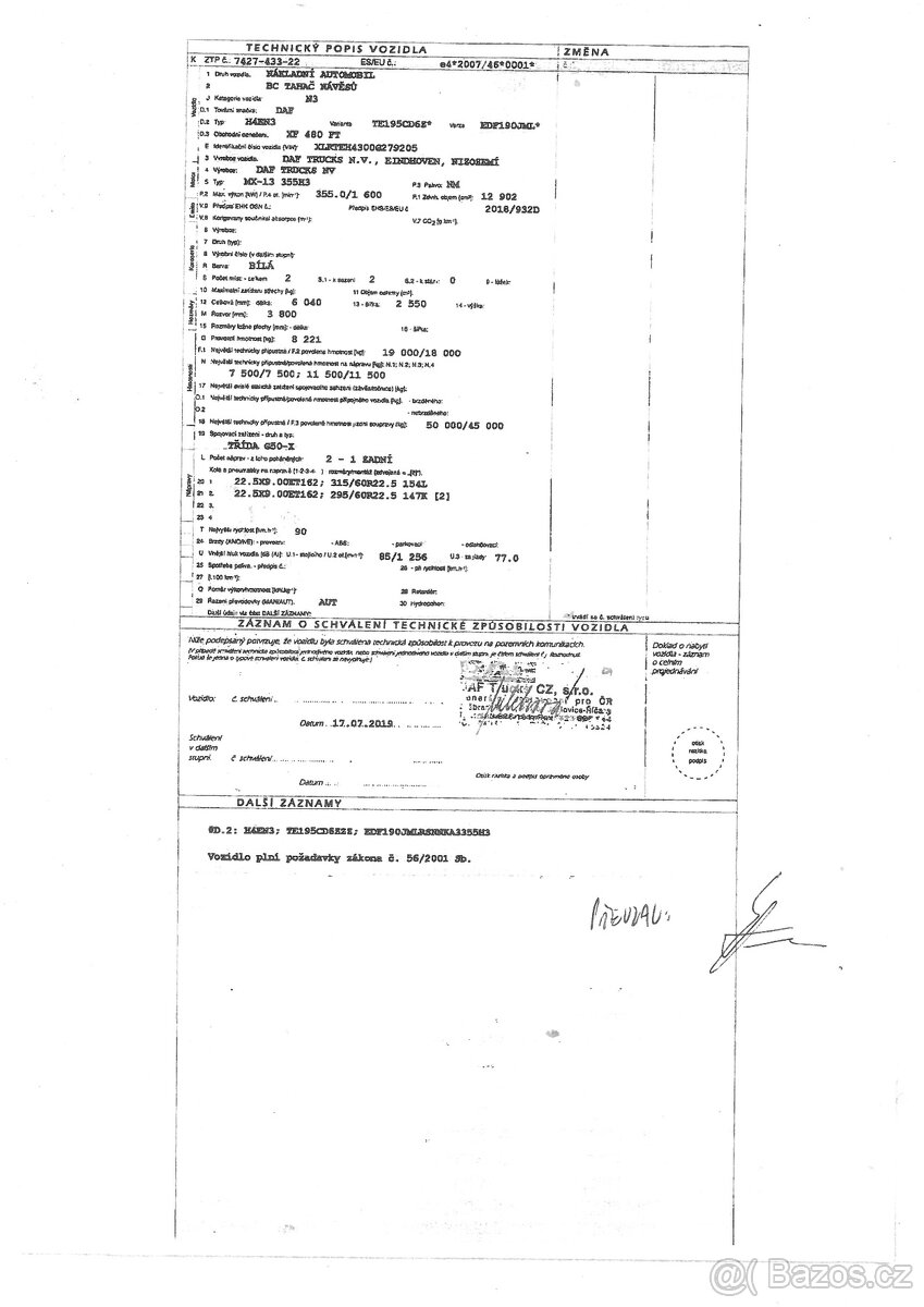 DAF XF 480 FT LOW DECK SSC EURO 6 - 17