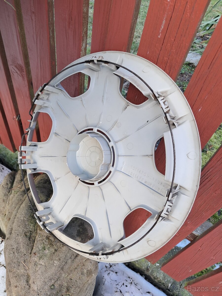 ORIGINÁLNÍ POKLICE VW 14" 1 KS, ORIG. Č. 6N0601147D GJW - 17