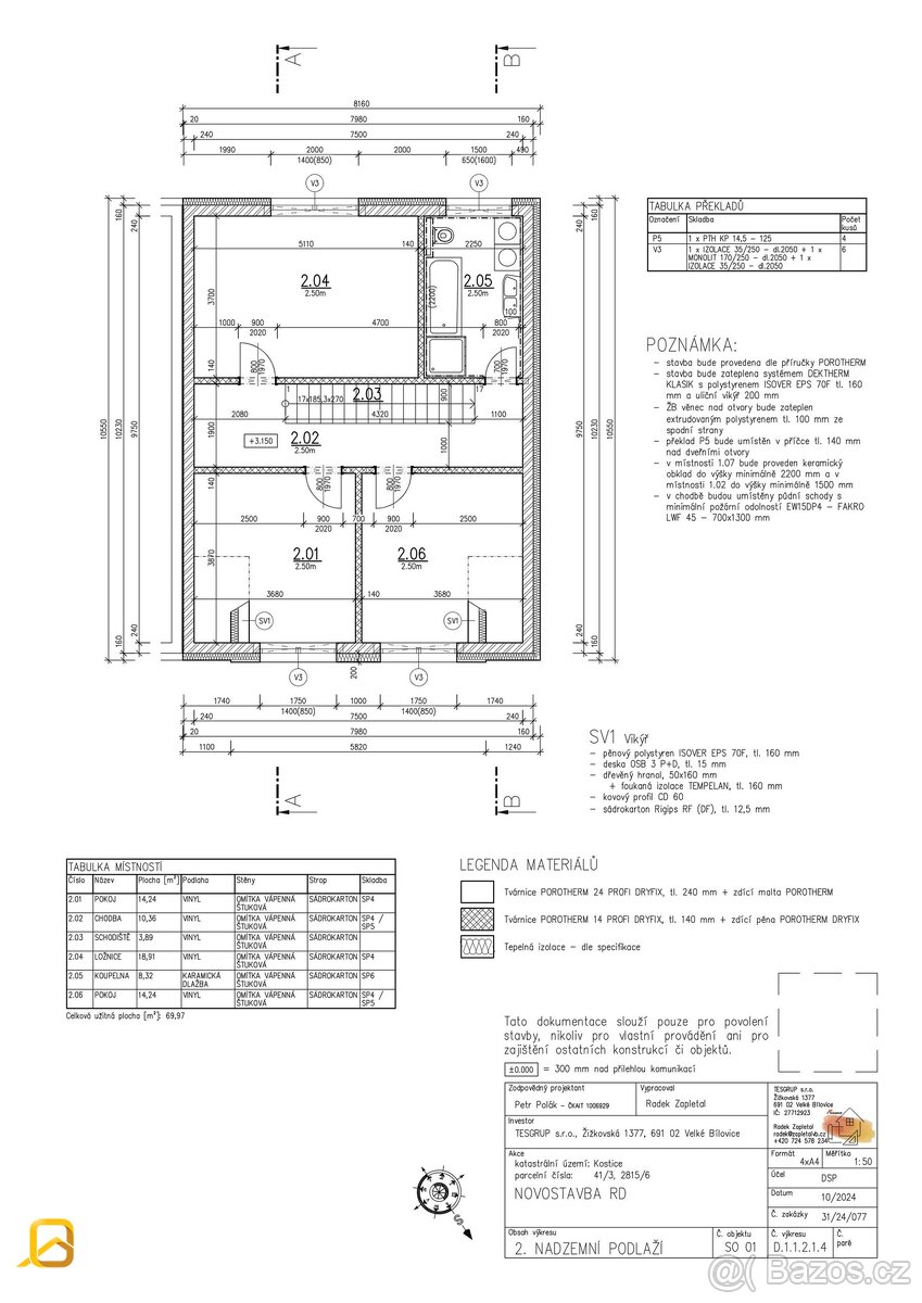 Prodej novostaveb 4+kk v obci Dubňany, ev.č. 14331 - 17