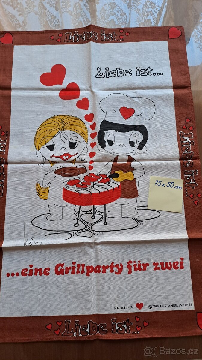 Retro ubrusy, lněné ubrousky, vánoční utěrky... - 17