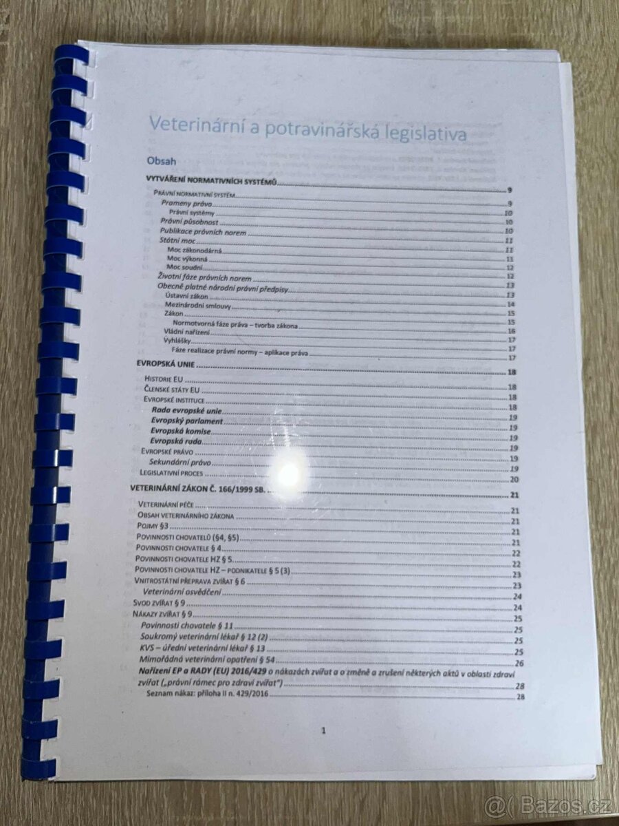 Prodej studijních materiálů VETUNI – ucelené podklady - 17