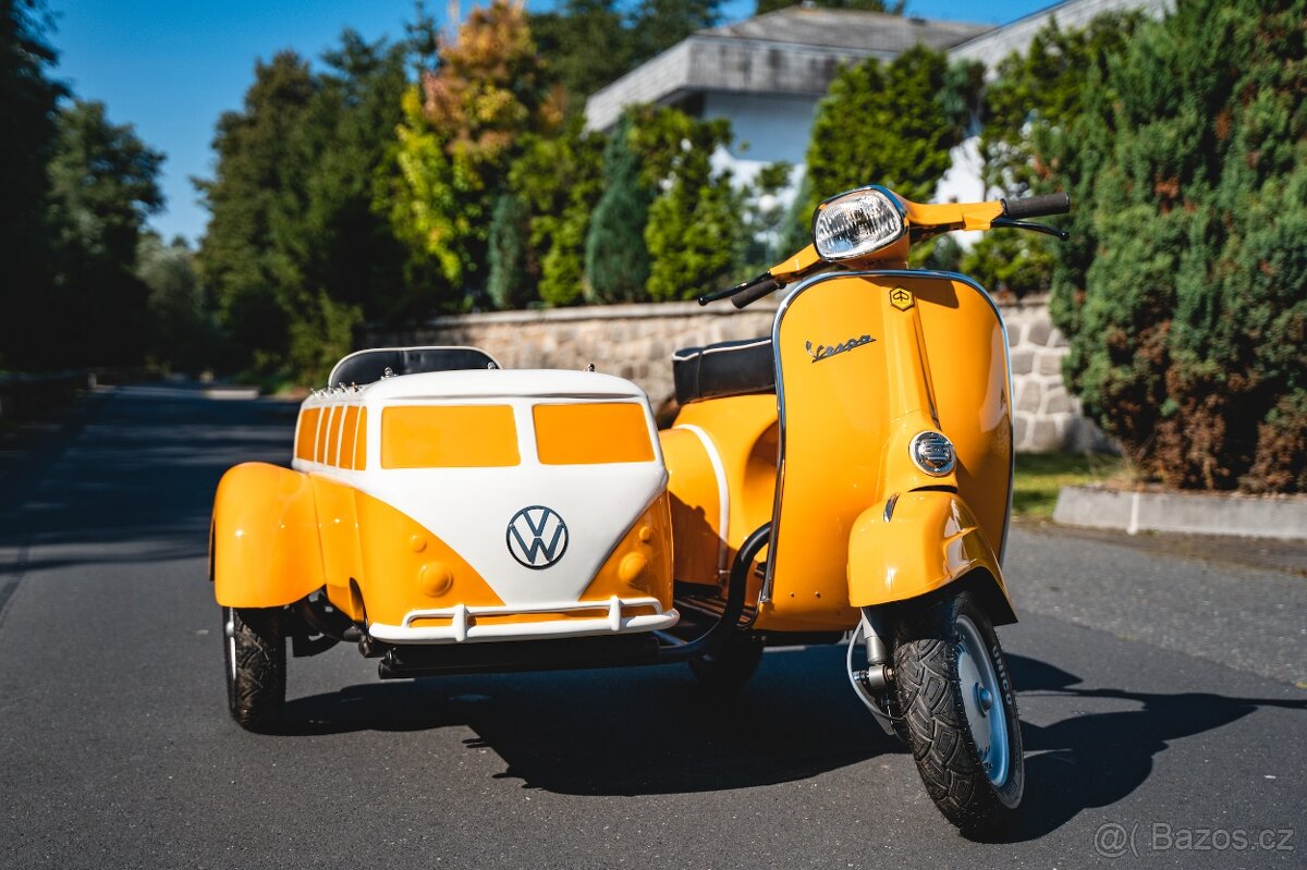 Motorka Piaggio Vespa 150CC (1976) SIDECAR - 17