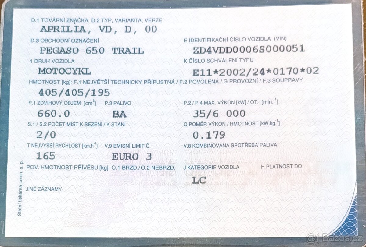 Aprilia Pegaso 650 trail - 17