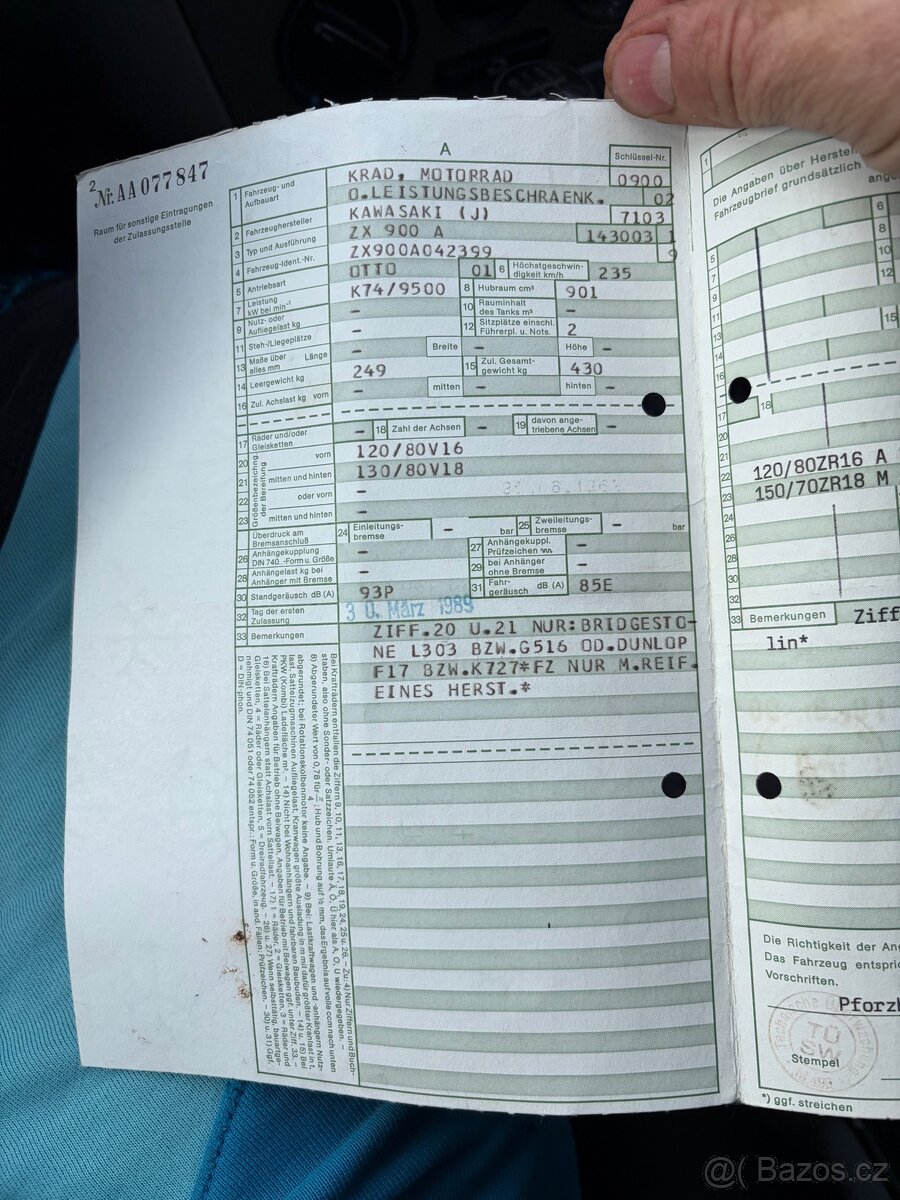 Kawasaki Gpz 900 - 17