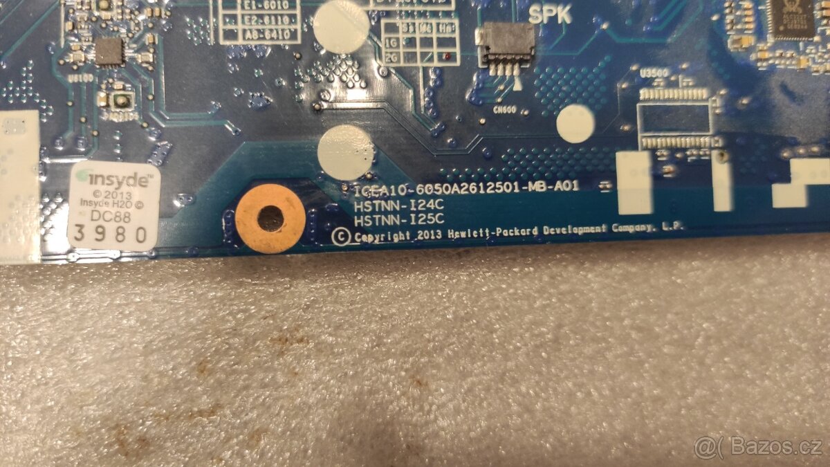 HP 350 355 G1 G2 chladič ventilátor, wifi, konektor, baterie - 17