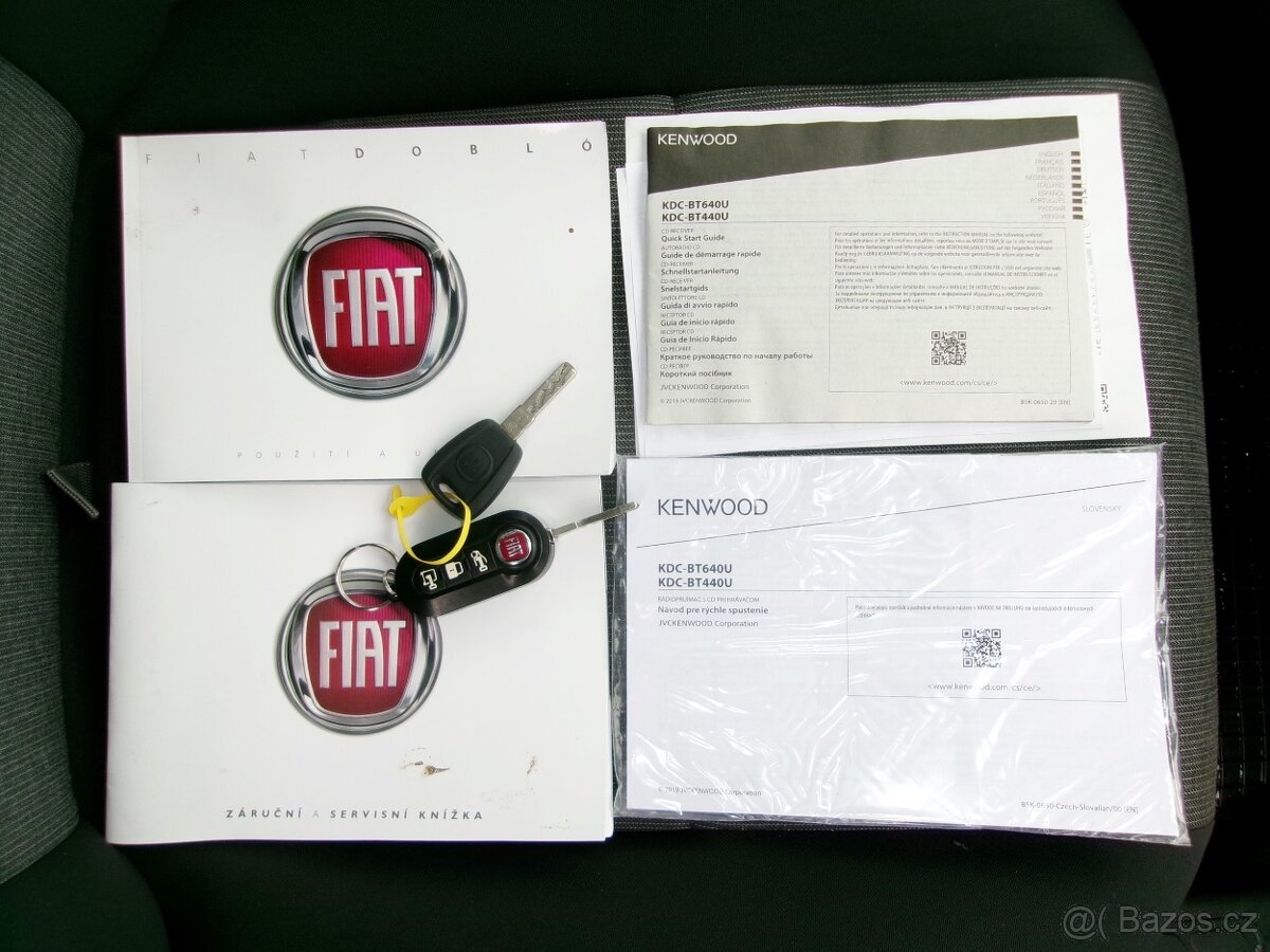 FIAT Dobló CARGO L1H1 1.4 t-jet CNG 88kW SX - ČR - 17