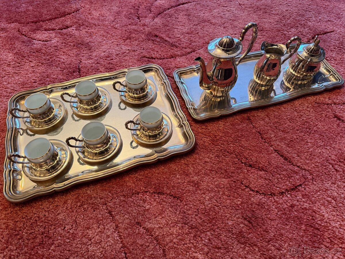 Sklo, porcelán a čajové sety z pozůstalosti - 17