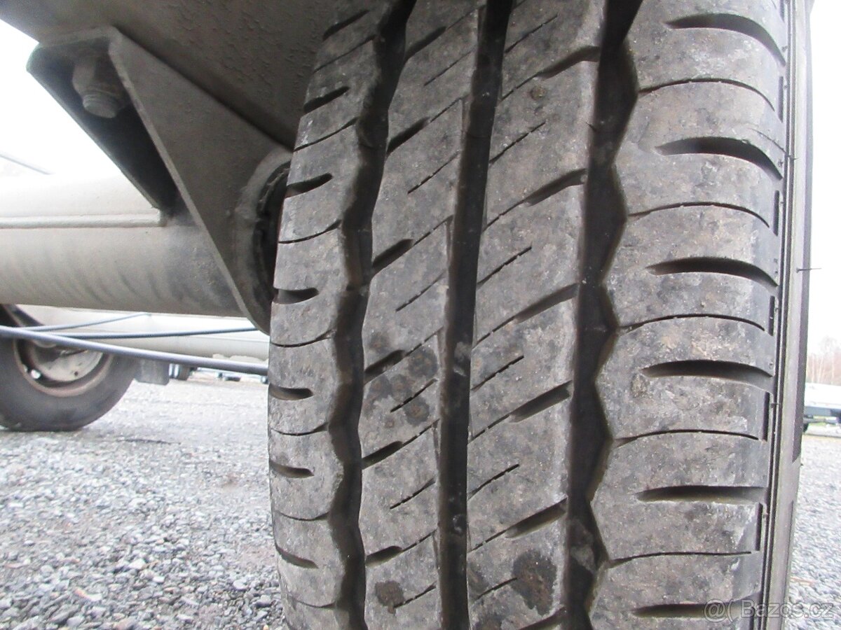 Bazarový přepravník 2 aut TPAV 3,5T 8,00x2,20 - 17