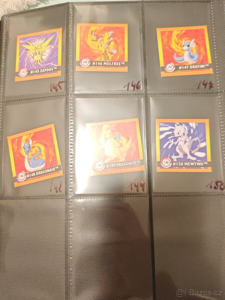 Pokémon album stickers - 17