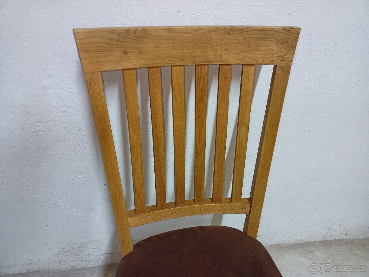 Prodám 3 x sestavu hezkých židlí z masivu - 17