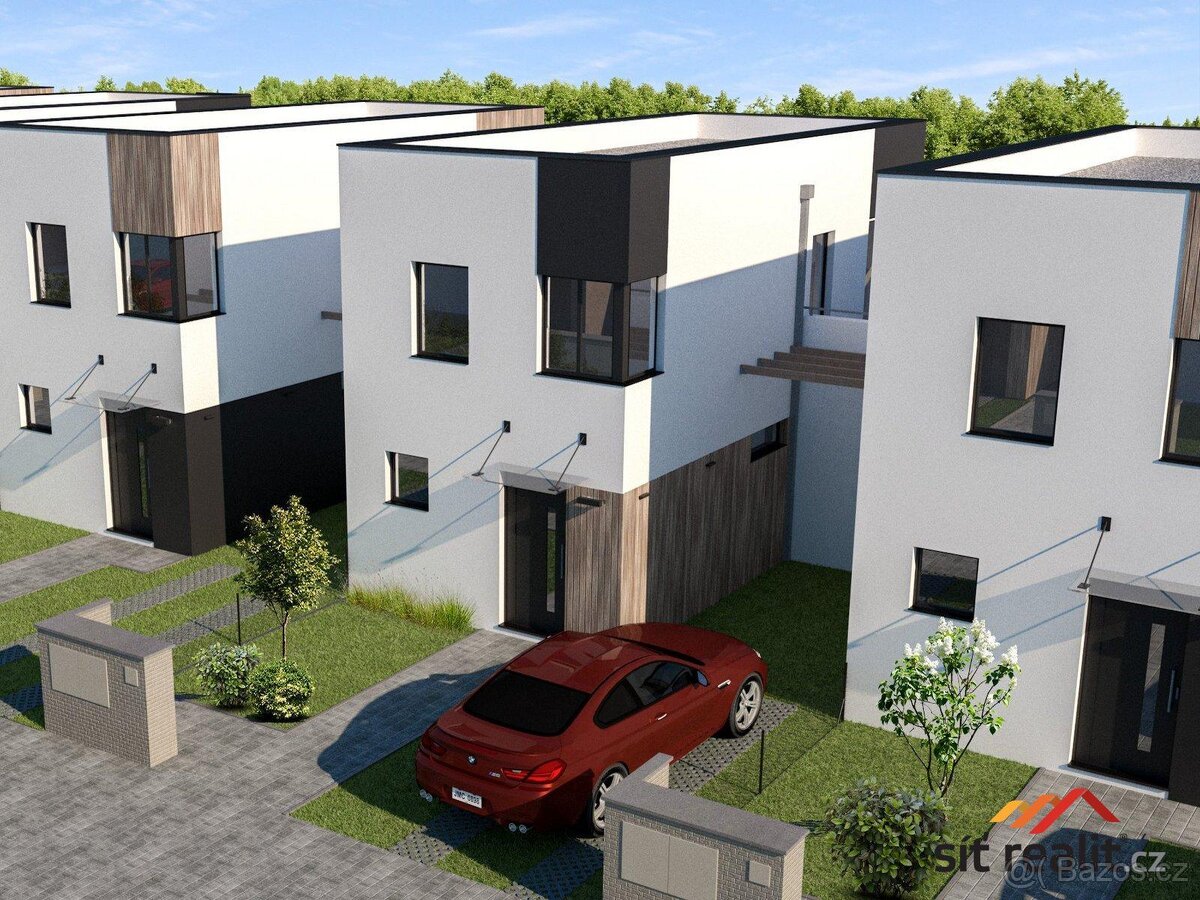 Prodej novostavby 4+kk, 107 m2, Praha 9 - Jahodnice, 2 parko - 17