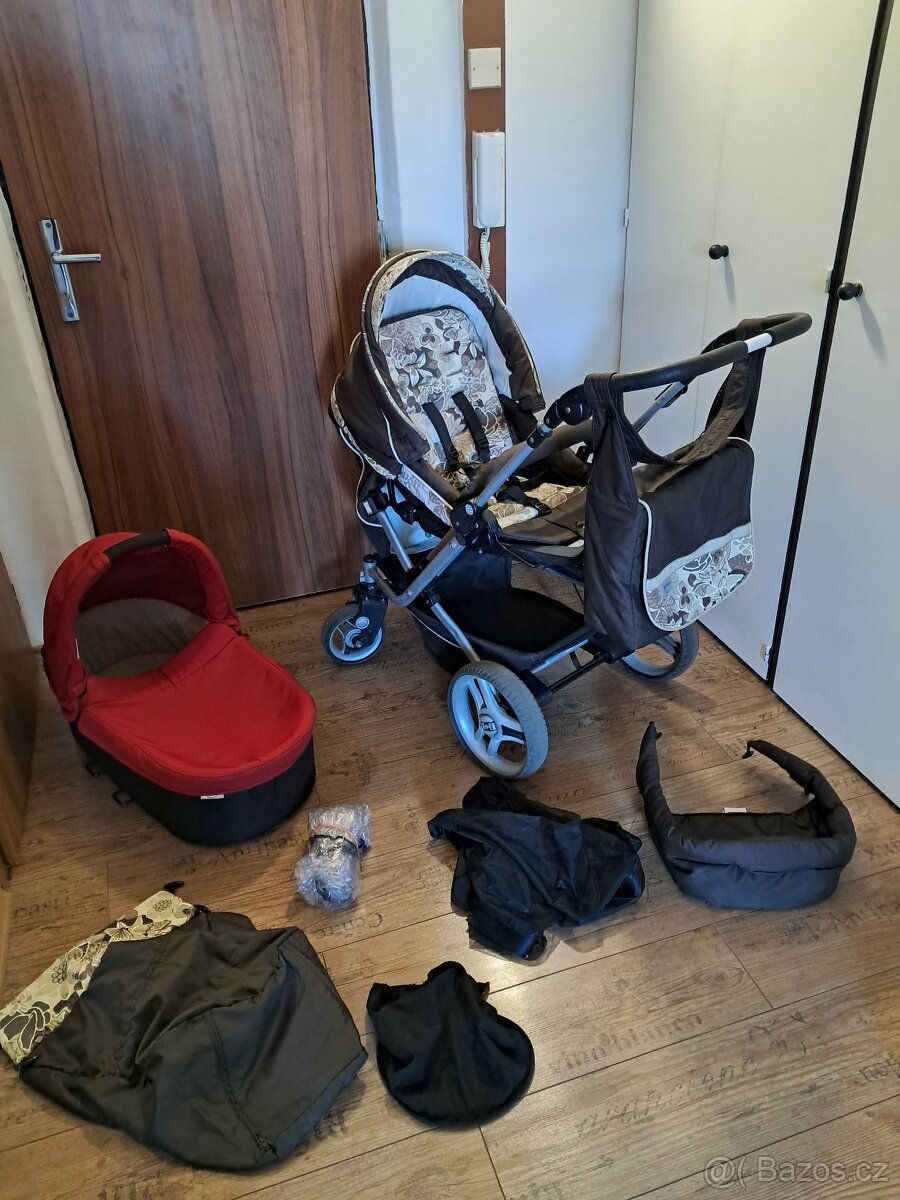 Kočárek 2kombinace, Teutonia s příslušenstvím - 17