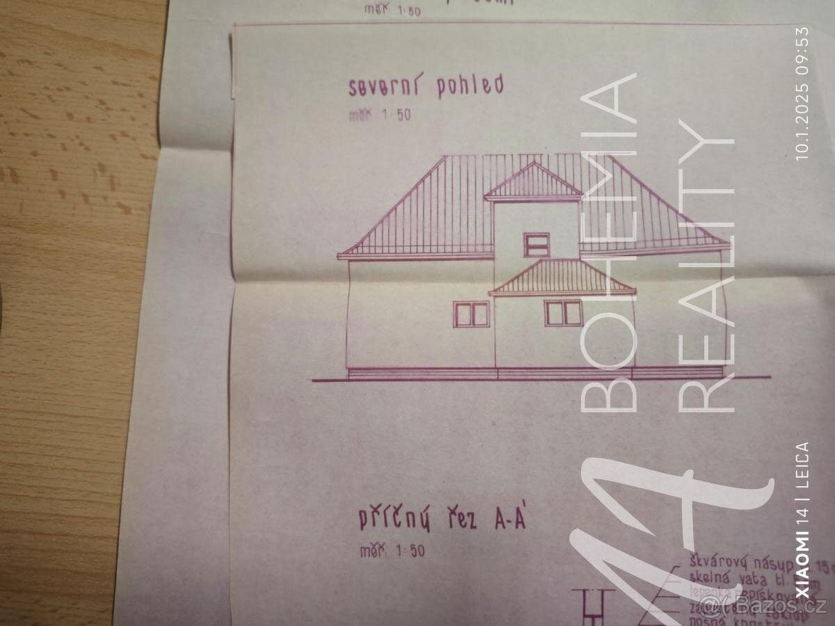 Prodej rodinného domu s velkou zahradou 2.302 m2. Mělník - V - 17