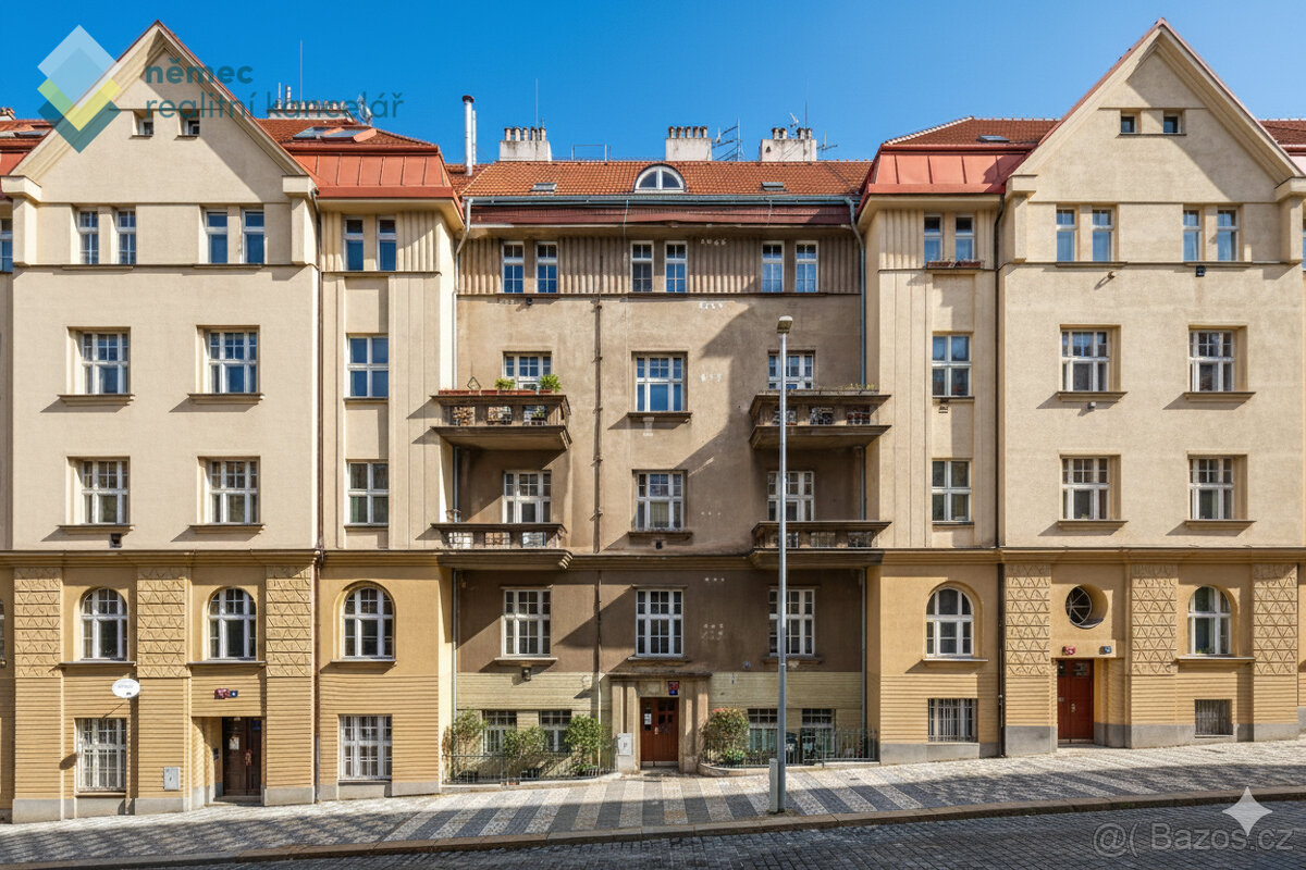 Pronájem bytu, 2+kk, 43 m², Praha 4 - Nusle, ul. Rostislavov - 17