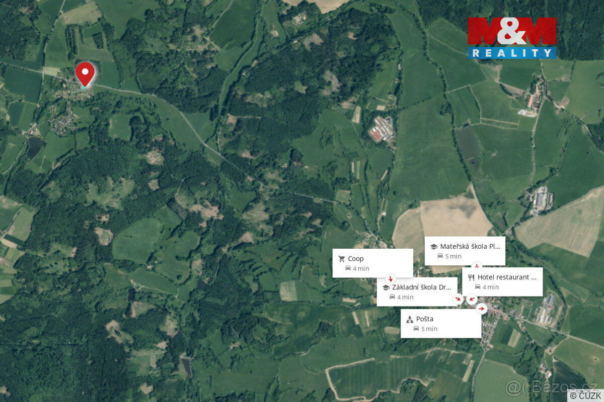 Prodej pozemku k bydlení, 1734 m², Plánice, Zbyslav - 17