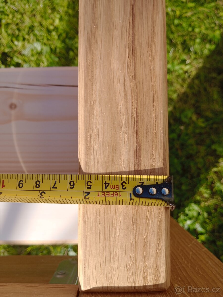 Dubová manželská postel - 17