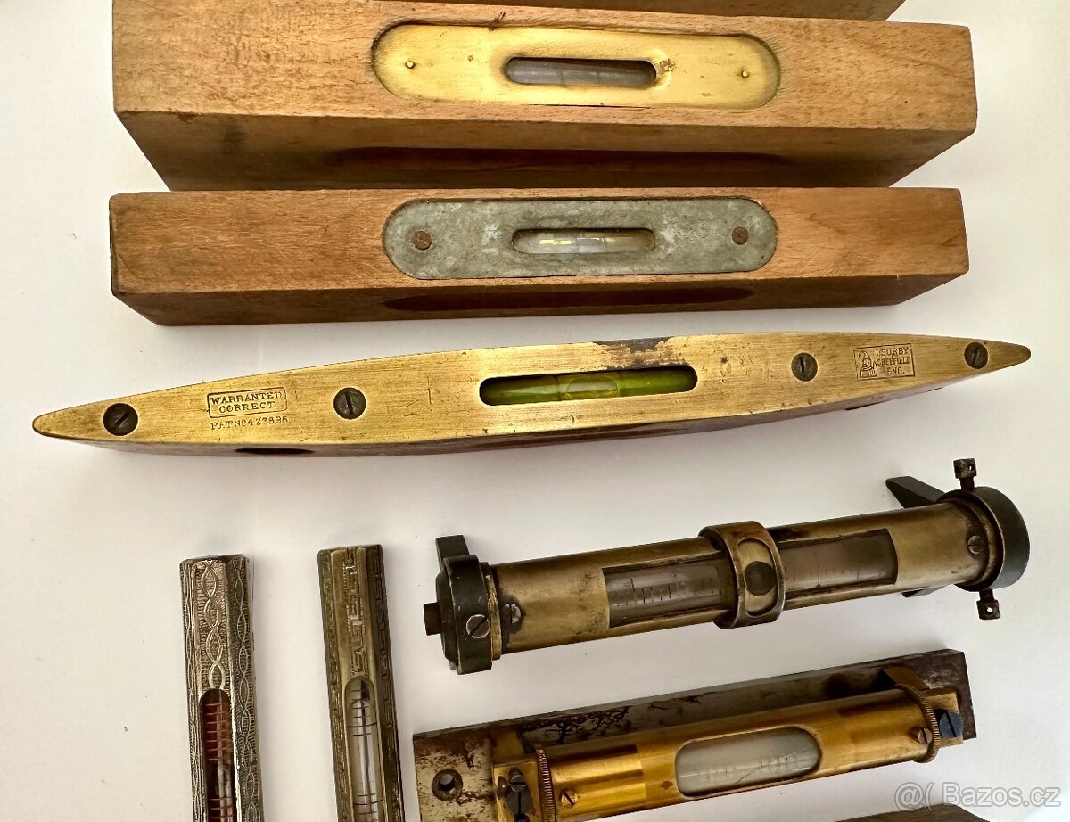 SET sbírka 24 ks vodováhy TOP sbírka Funkční. - 17