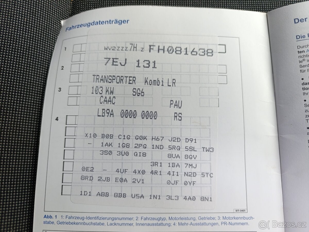 Volkswagen Transporter T5 8 míst 103kw - 17