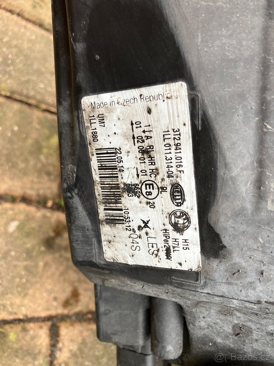 ŠKODA SUPERB II FACELIFT-PŘEDNÍ KOMPLETNÍ SVĚTLOMETY - 17