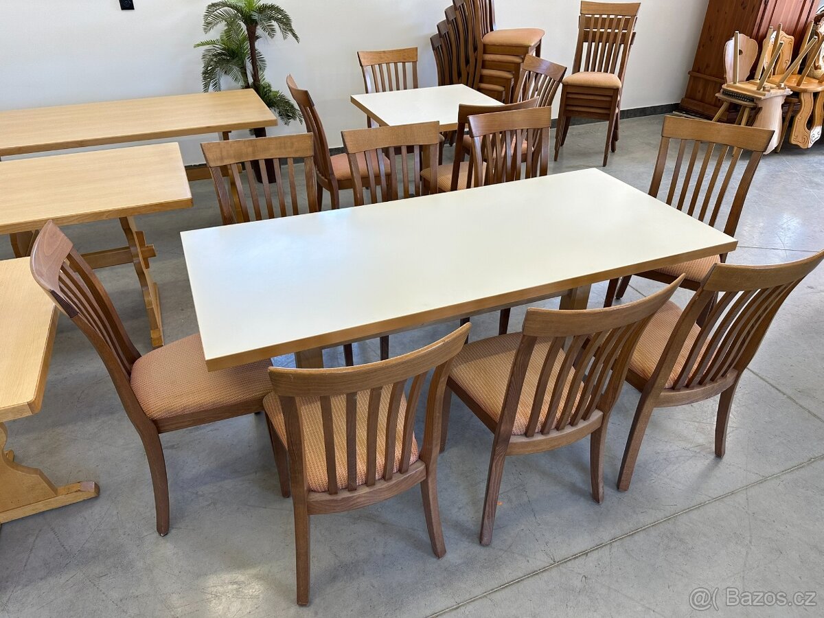 4ks PROFI restaurační jídelní stoly GASTRO - 17