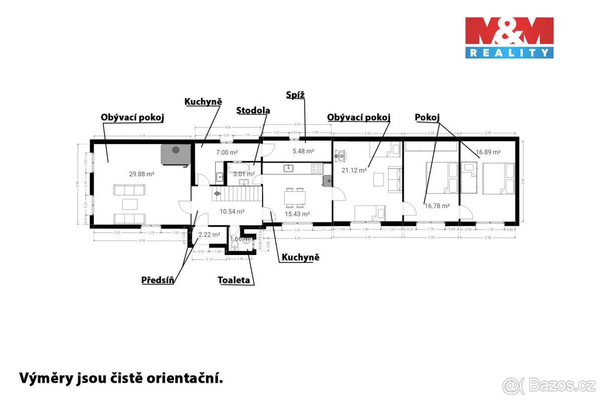 Prodej rodinného domu, 130 m², Kocelovice - 17