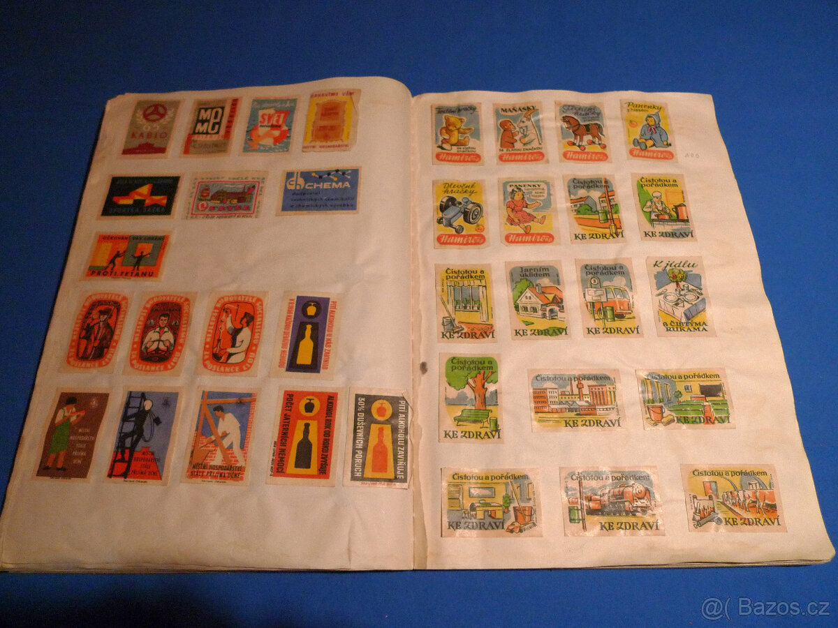 Album zápalkových nálepek - 17