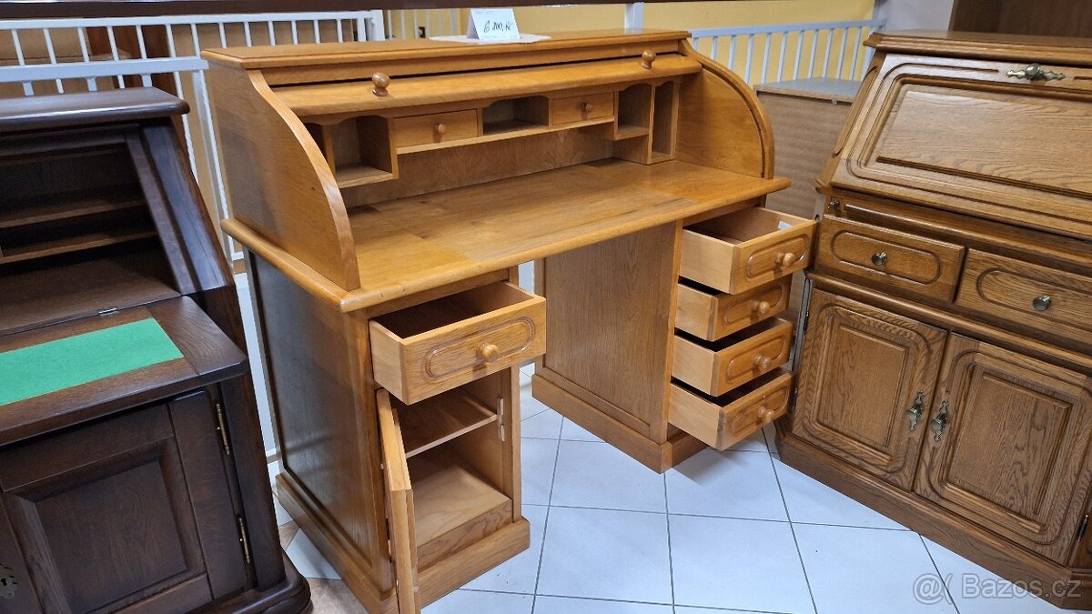 Rustikální psací stůl - 17