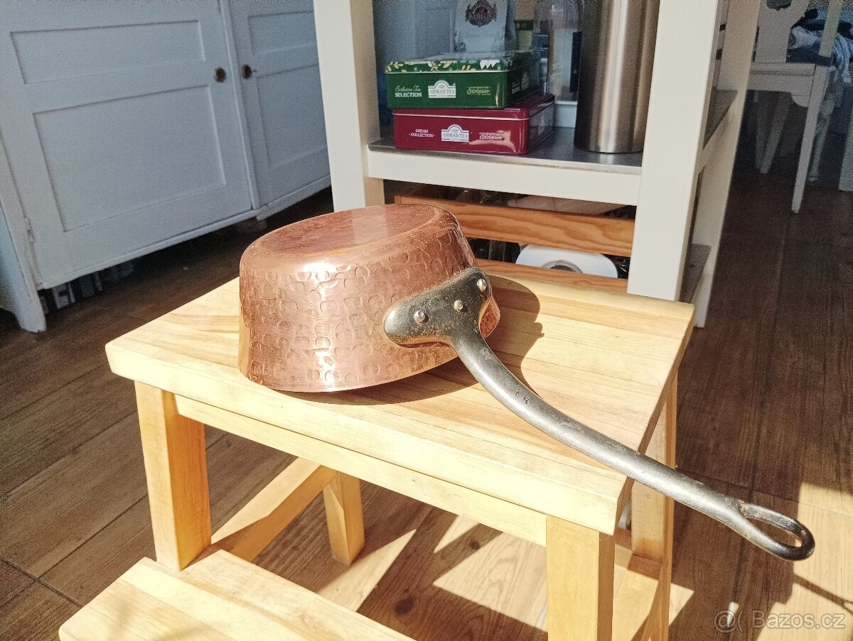 PROFESIONÁLNÍ MĚDĚNÝ HRNEC BAUMALU ALSASKO FRANCIE 70.LÉTA - 17