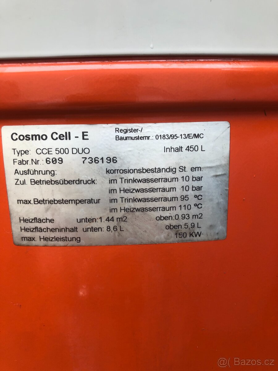 Prodám litinový kotel na olej 15-22 Kw - 17