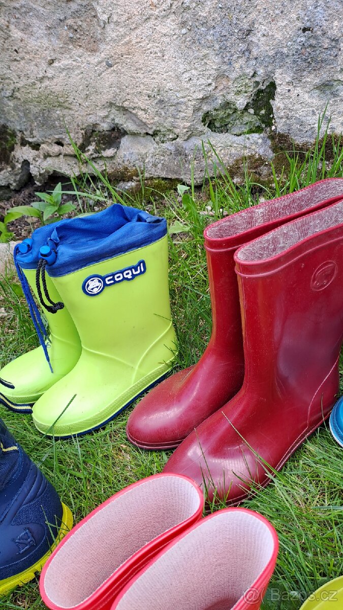 Dětské holínky, gumáčky - 17