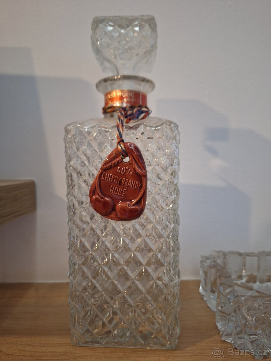 Sada broušeného skla - 17