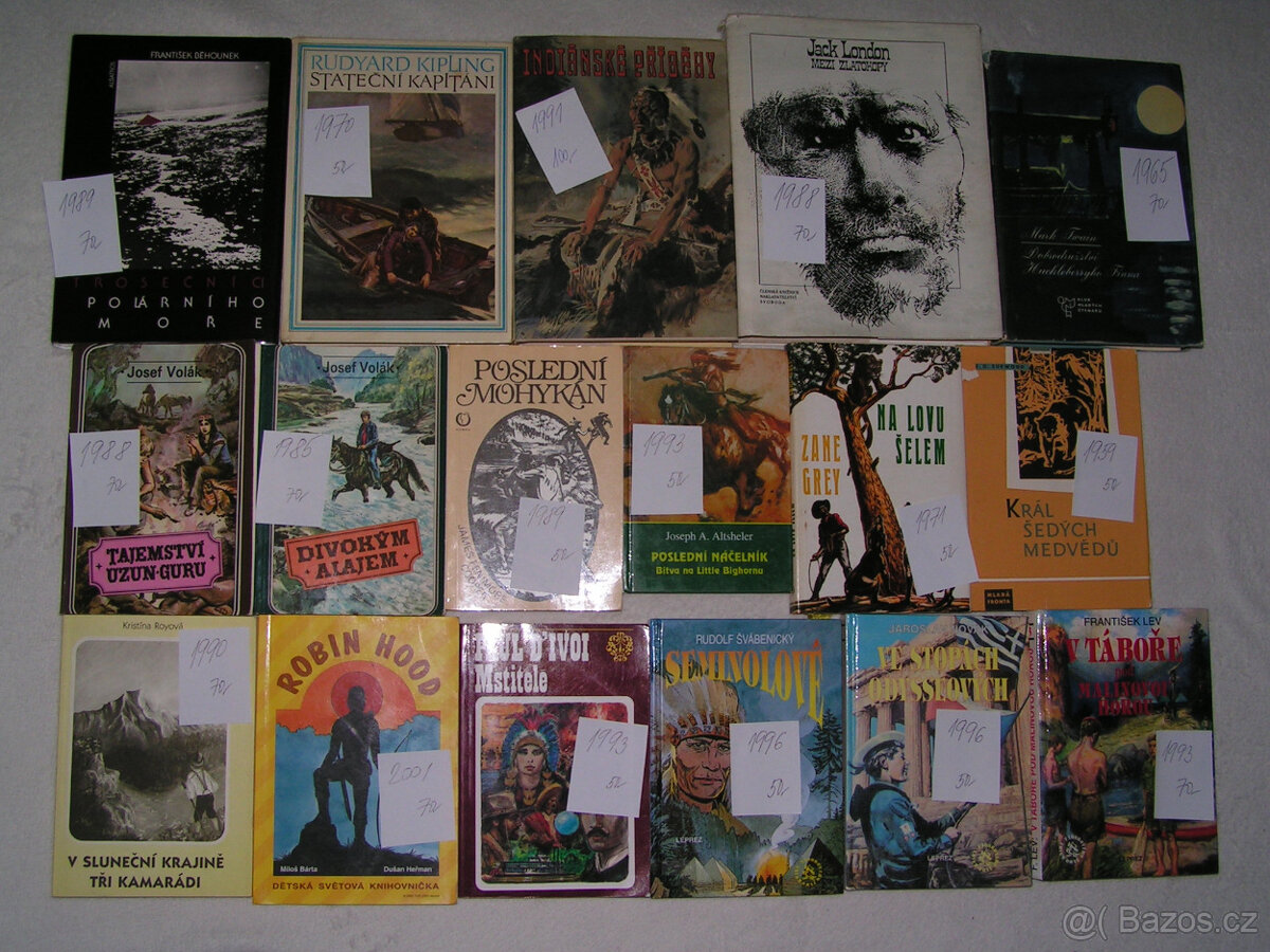 Staré dobrodružné knihy - 17