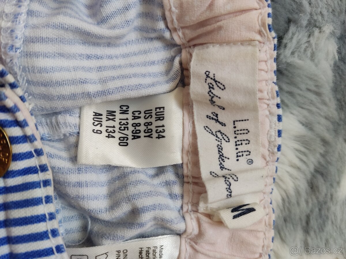 Dívčí kalhoty dlouhé vel.134 - 17