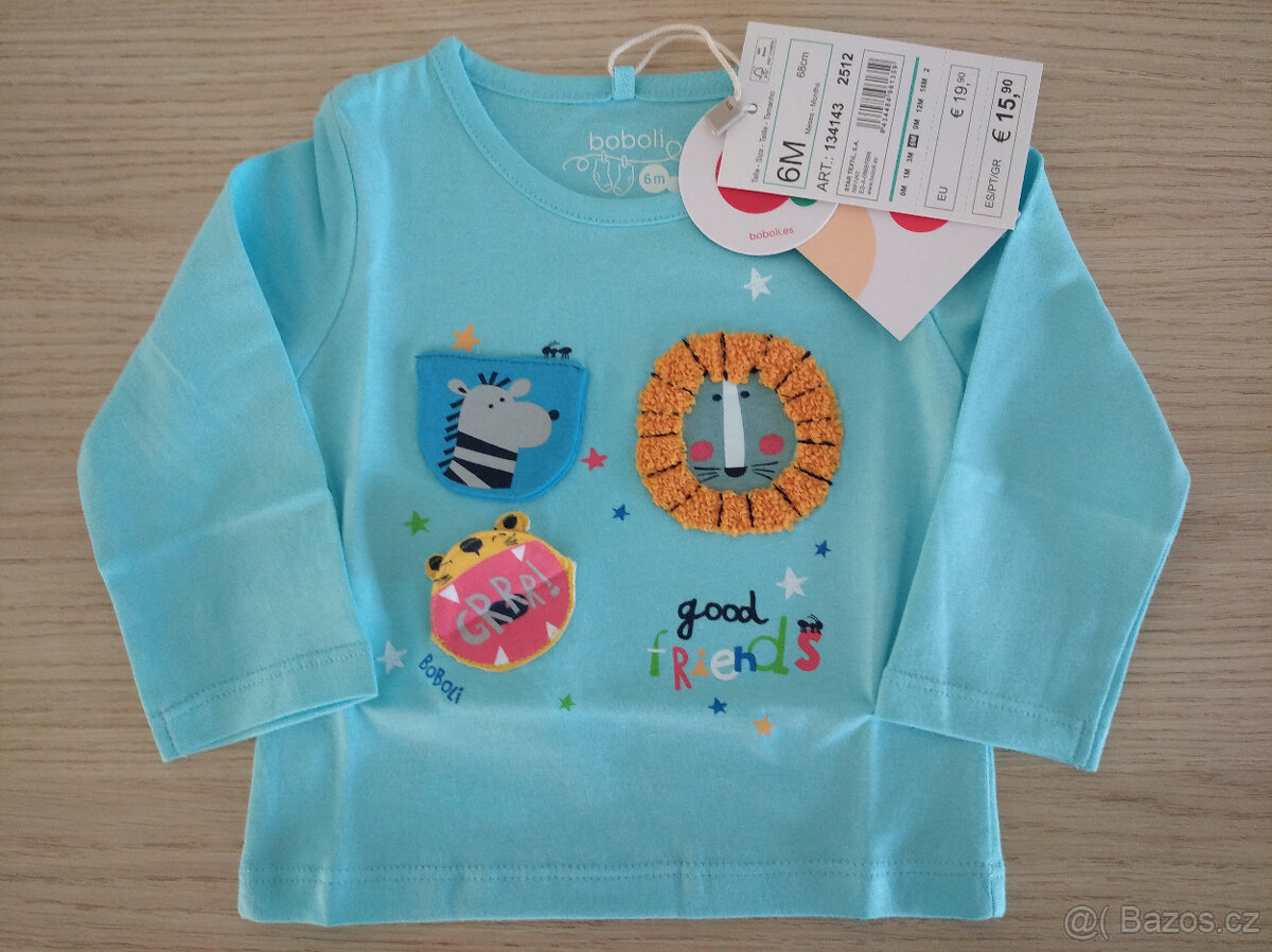 NOVÁ dívčí trička vel.62-74 od 25Kč/ks - 17