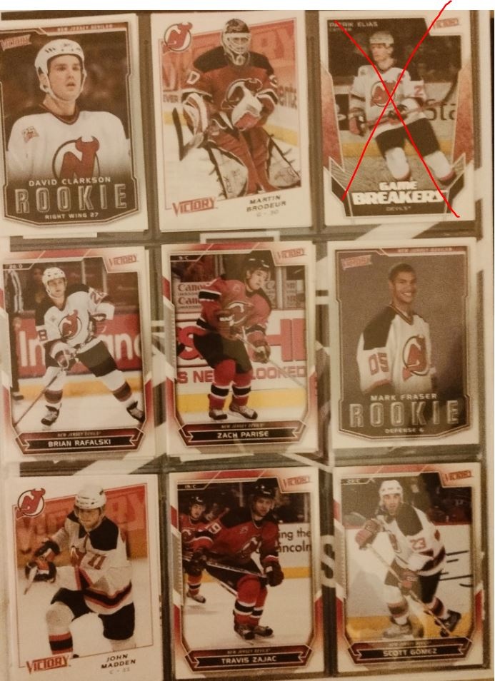 NHL hokejové karty VICTORY - 621 ks - TOP STAV - 17