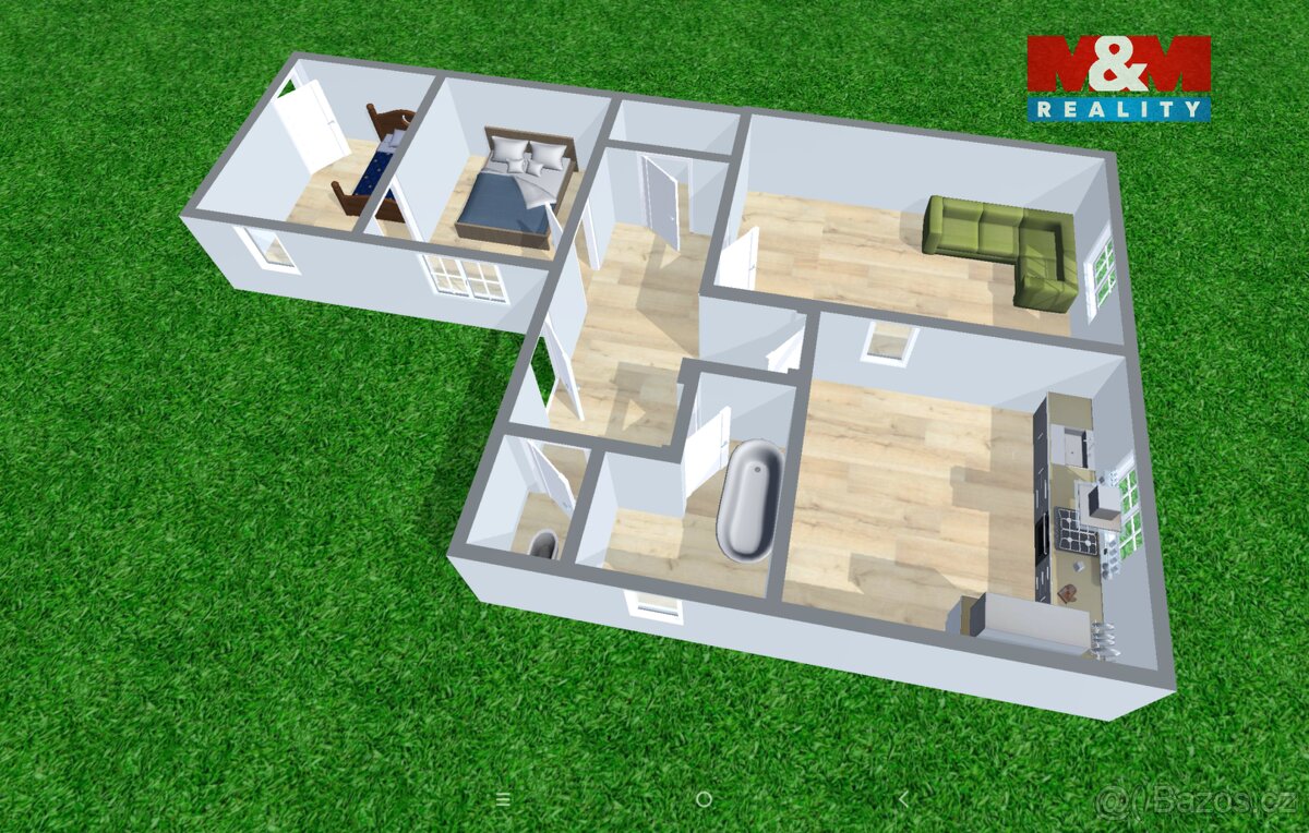 Prodej rodinného domu, 72 m², Vrbčany - 17