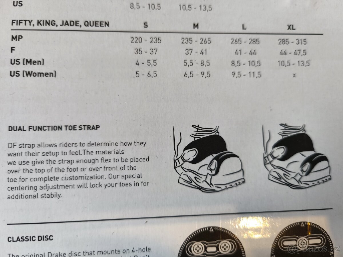SNB vázání Drake Fifty model 2024 - 17