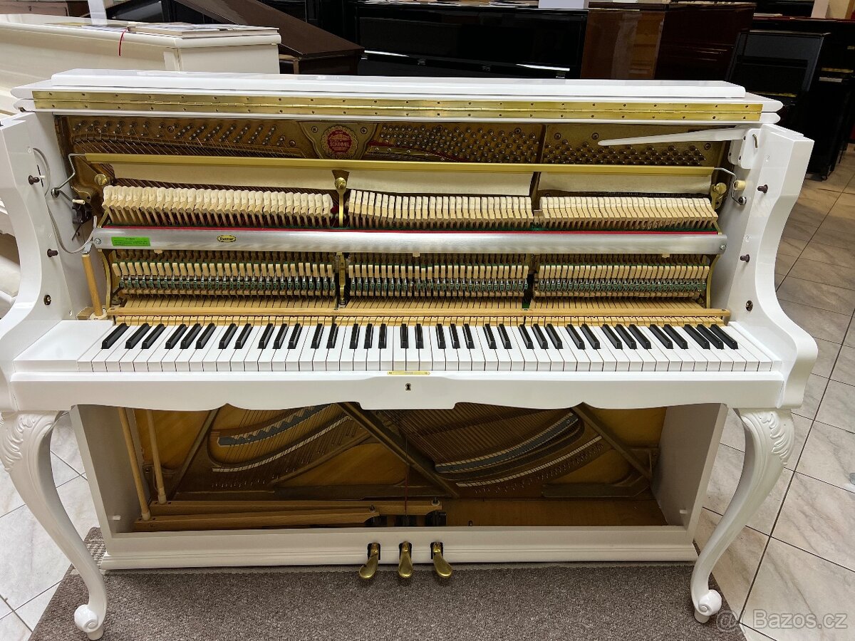 Německé piano Schimmel rococo po opravě, se zárukou, doprava - 17