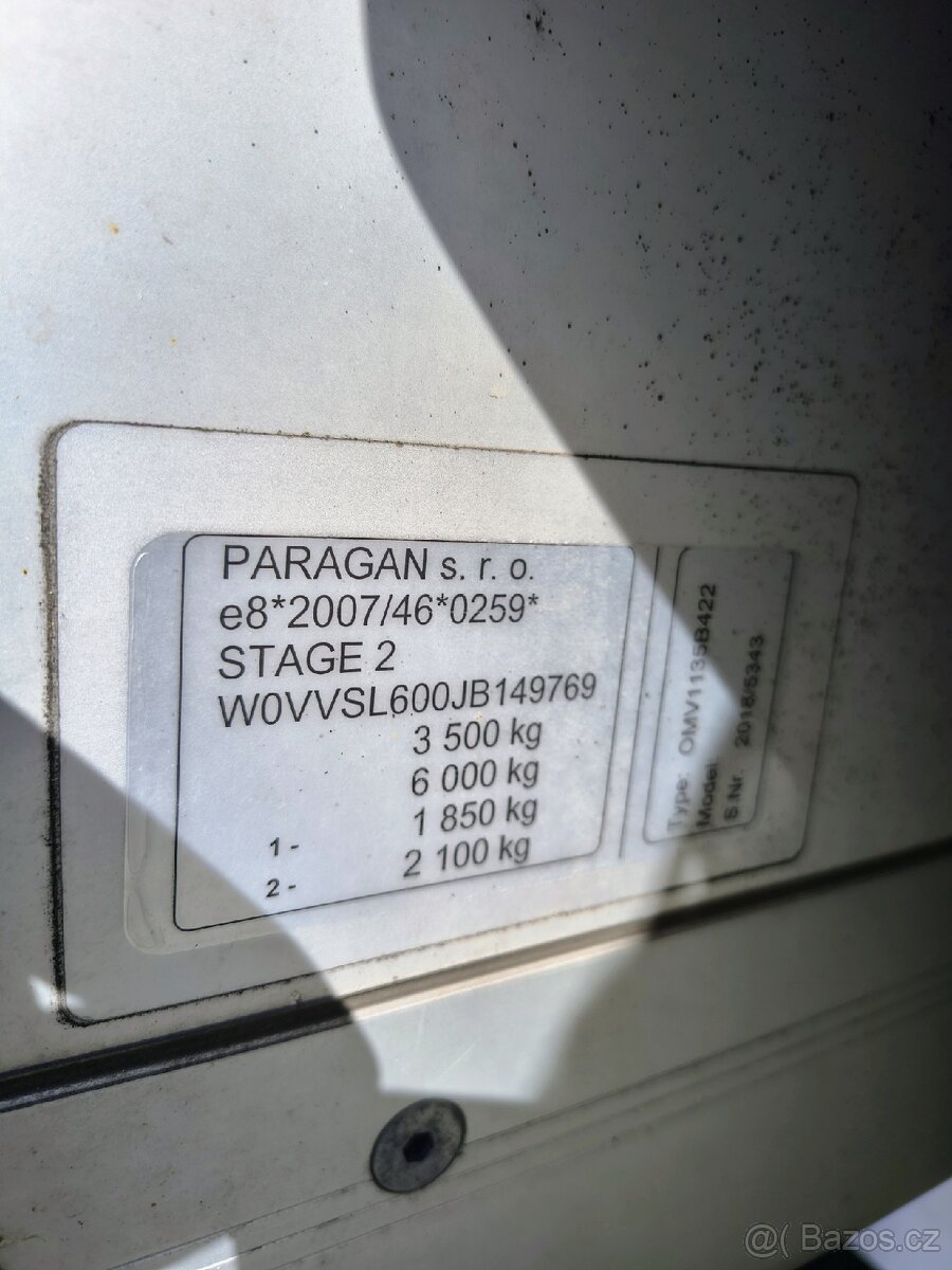 Opel Movano 2.3cdti, naj. 116.000km, 8pal - 17