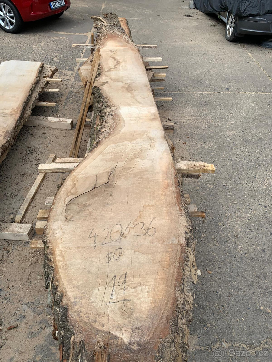 Dubové fošny 50 mm (suché 10%) - 17