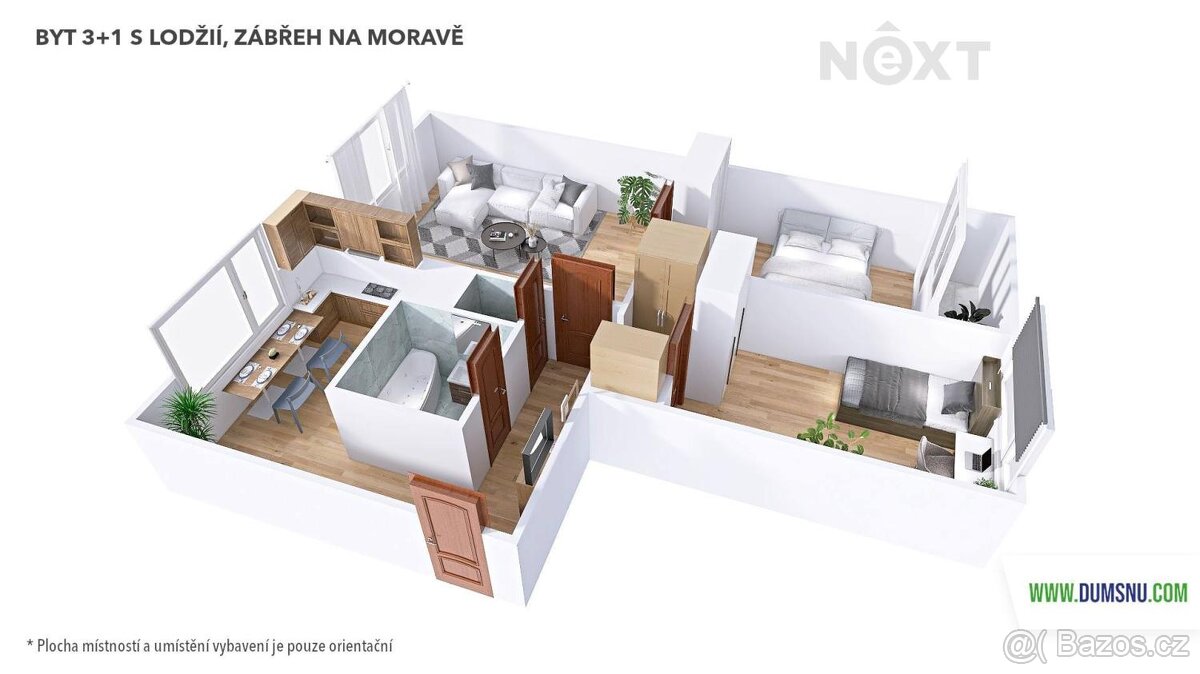 Pronájem byt 3+1, 67㎡ - 17