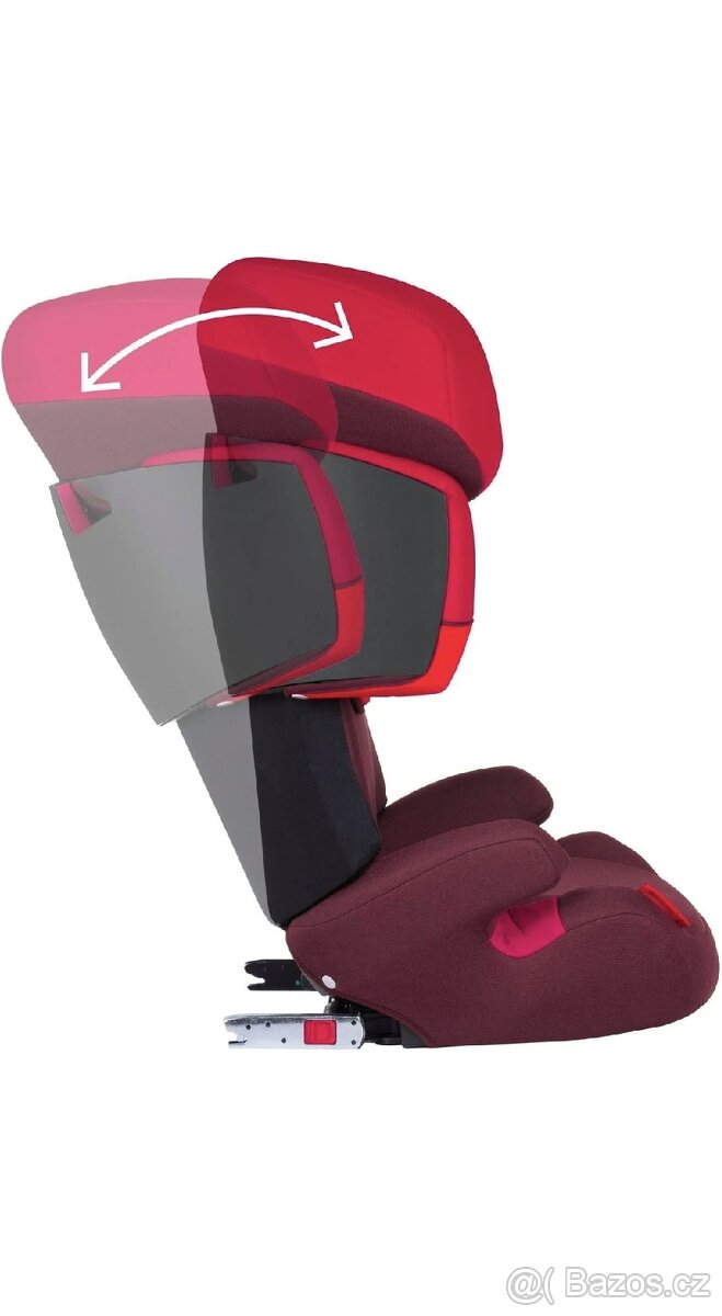 Autosedačka Cybex Solution X-Fix Purple Rain ISOFI - 17